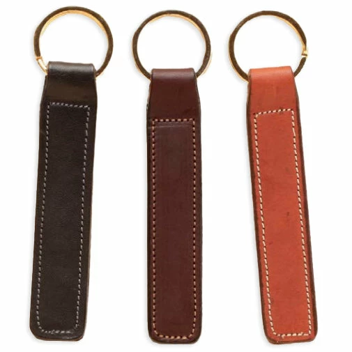 Tory Leather Small Key Fob