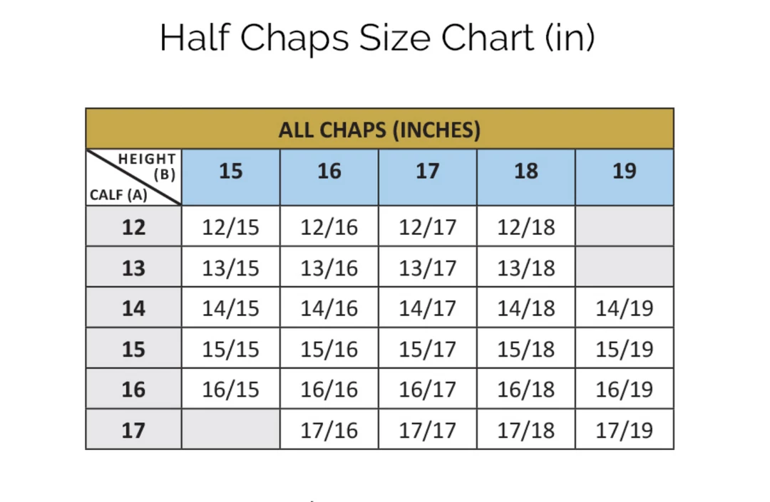 Tredstep Deluxe Half Chap