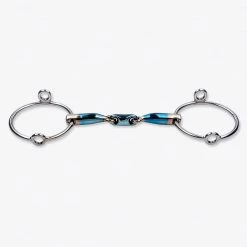 Equine Industries Trust Sweet Iron Loose Ring Gag Eliptical Horse Bits
