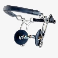 Equine Industries Horse Bits Trust Sweet Iron Hackamore Combination Short Eliptical