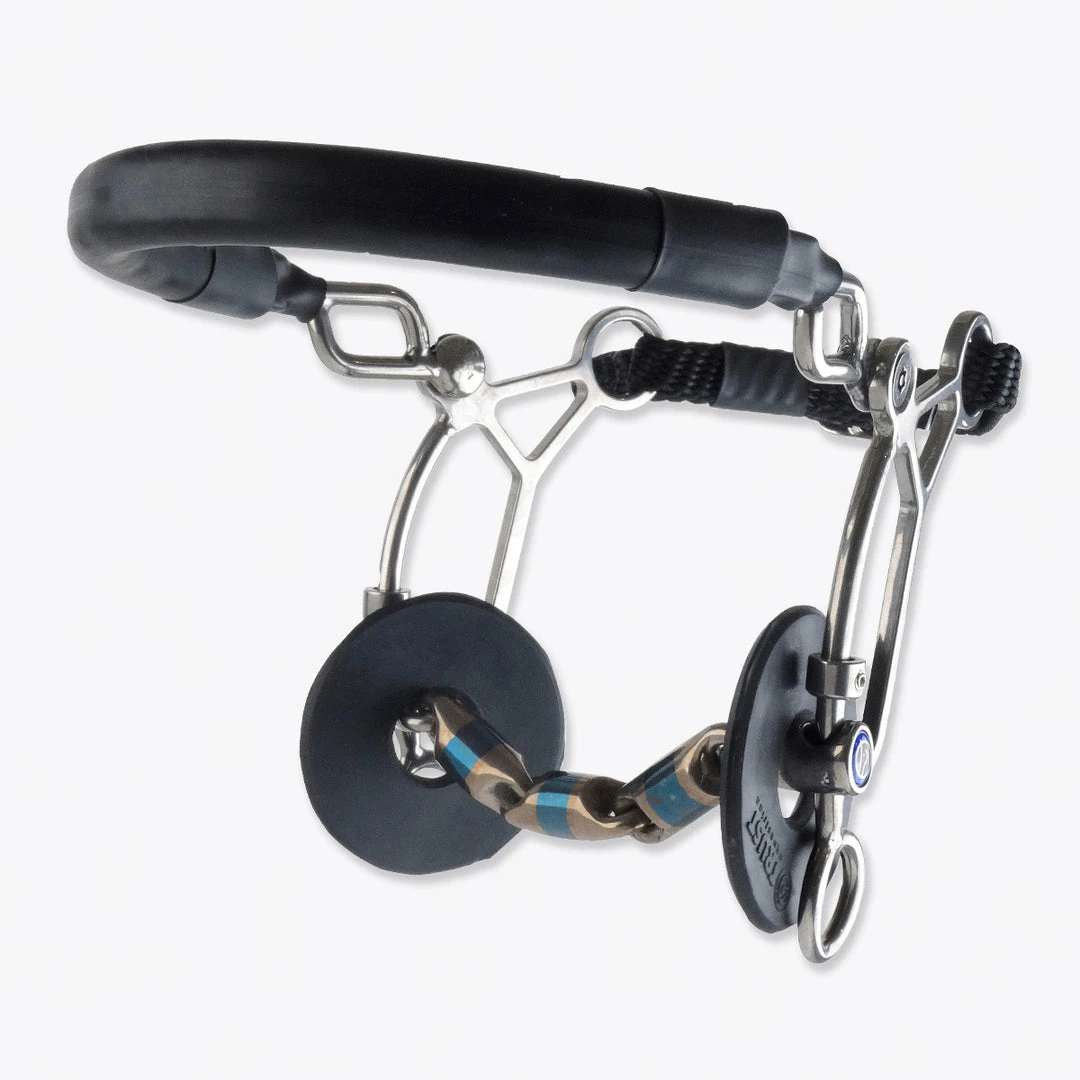 Equine Industries Trust Sweet Iron Hackamore Combination Short Waterford