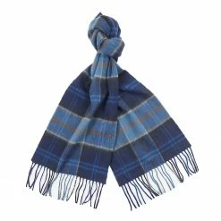 Barbour Merino Cashmere Tartan Scarf Equestrian Outerwear