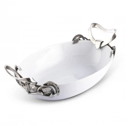 Arthur Court Equestrian Small Stoneware Tray