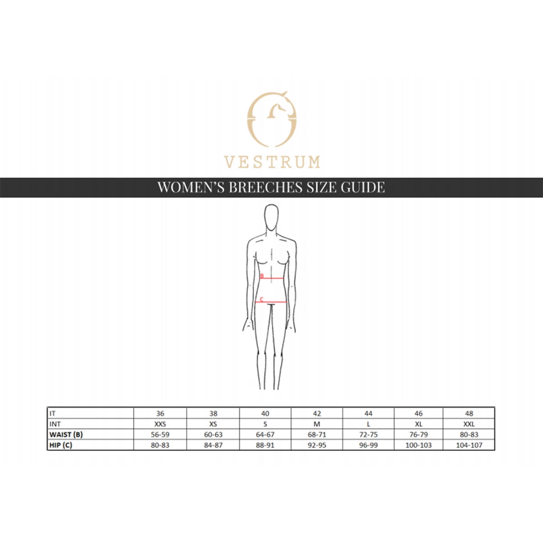 Vestrum Women's Coblenza Highwaisted Knee Patch Breech Breeches