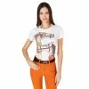 Casual Wear Vestrum Women's Bruges T-Shirt With Equestrian Print