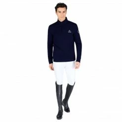 Vestrum Men's Cairo Half Zip Cotton Sweater