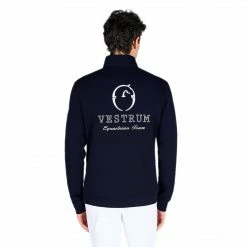 Vestrum Men's Cairo Half Zip Cotton Sweater