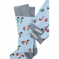 Wild Attire Inc. Horsin' Around Carded Cotton Socks