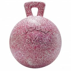Jacks Mfg Jolly Ball With Handle Peppermint Scented 10"