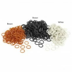 Shires Equestrian Products Tub Of Braiding Bands Grooming