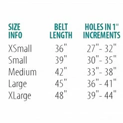 Perri's Leather Perri's Padded Leather Belt