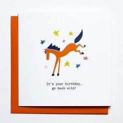 Equestrian Decor Mare Modern Goods Greeting Cards