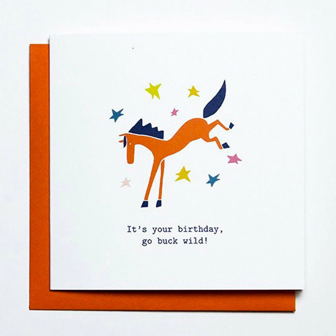 Equestrian Decor Mare Modern Goods Greeting Cards
