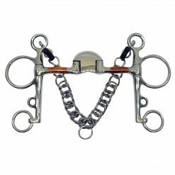 English Riding Supply Metalab Magic Pelham Correction Mouth Bit
