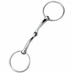 Weatherbeeta JP Korsteel Stainless Steel Jointed Loose Ring Snaffle Bit Horse Bits