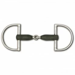 Toklat Originals Toklat Hard Rubber Snaffle Hunt Dee Bit