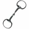 Weatherbeeta JP Korsteel Stainless Steel Heavyweight 19mm Solid Eggbutt Snaffle Bit Horse Bits