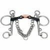 Shires Equestrian Products Shires Double Jointed Sweet Iron Pelham Bit Horse Bits