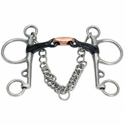 Shires Equestrian Products Shires Double Jointed Sweet Iron Pelham Bit Horse Bits