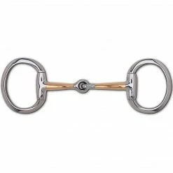 Toklat Originals Horse Bits Toklat Copper Eggbutt Snaffle Bit