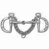Toklat Originals Toklat Stainless Steel Snaffle Uxeter Kimberwick - 3 1/2" Cheek