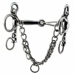 Intrepid Horse Bits Coronet Tom Thumb Jointed Mouth Pelham Bit