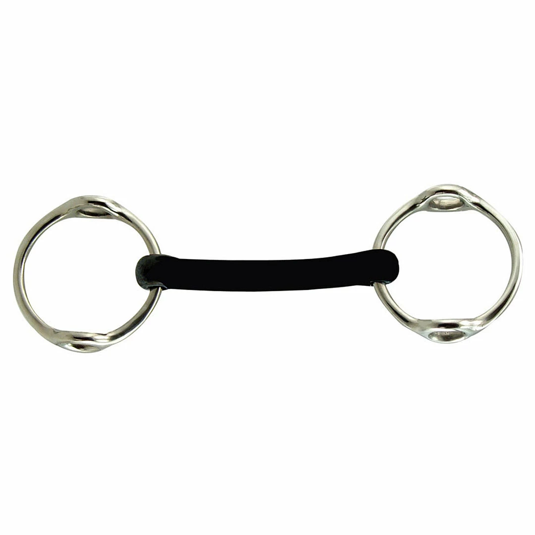 Intrepid Coronet Hard Rubber Mullen Mouth Gag Bit Horse Bits