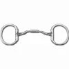 Toklat Originals Horse Bits Toklat Myler Eggbutt Without Hooks With Stainless Steel Low Port Comfort Snaffle MB 04