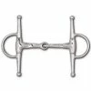 Toklat Originals Toklat Stainless Steel Slow Twist Snaffle Full Cheek - 6 1/2" Cheek