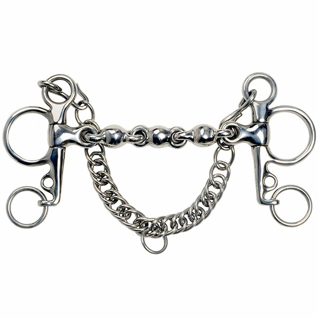 Shires Equestrian Products Shires Short Shank Waterford Pelham Bit Horse Bits