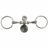 Jacks Mfg Butterfly Spoon Ring Snaffle Bit Horse Bits