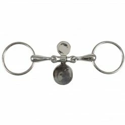 Jacks Mfg Butterfly Spoon Ring Snaffle Bit Horse Bits