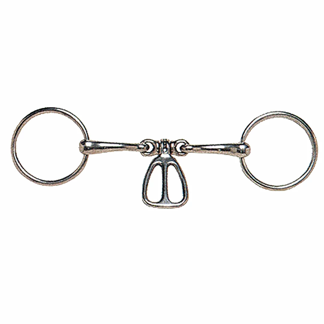 Jacks Mfg Serena Song Ring Snaffle Bit Horse Bits