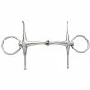 Weatherbeeta Korsteel Stainless Steel Jointed Fulmer Snaffle Bit Horse Bits