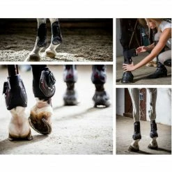 Frantisi Horse Boots & Wraps Acavallo Opera Front Boot -Gel Lined With Elasticated Stud Fastening