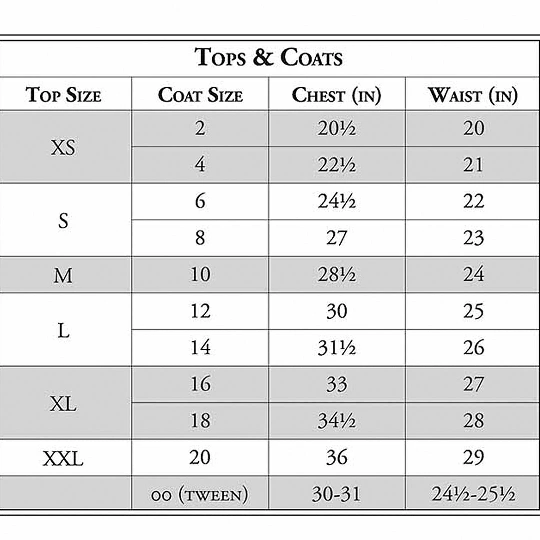 R.J. Classics Equestrian Apparel R.J. Classics Ellie Girls' Show Coat