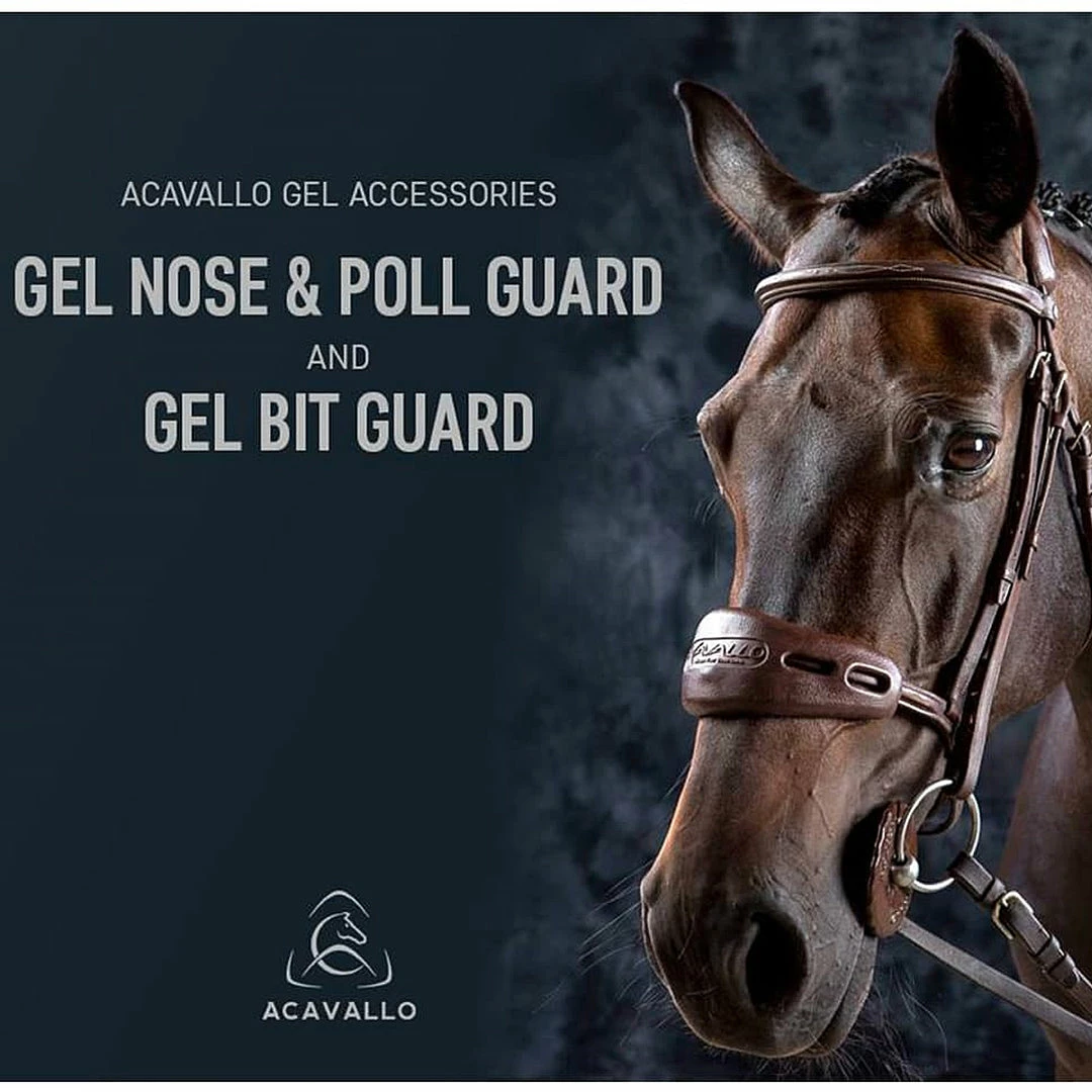 Frantisi Horse Bits Acavallo Gel Nose Or Poll Guard