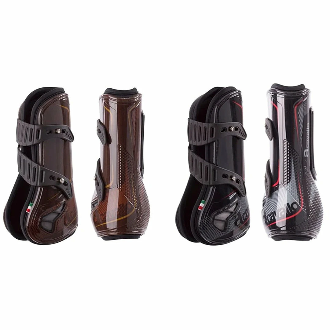 Frantisi Horse Boots & Wraps Acavallo Opera Front Boot -Gel Lined With Elasticated Stud Fastening