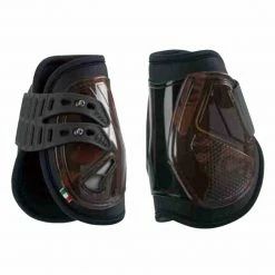 Frantisi Horse Boots & Wraps Acavallo Opera Hind Boot - Gel Lined With Elasticated Stud Fastening