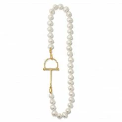 Catherine Canino Jewelry Catherine Canino Classic Equestrian Pearl Necklace
