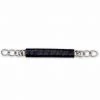 Partrade Horse Bits Metalab Single Curb Chain With Leather Cover