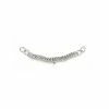 English Riding Supply Centaur Stainless Steel Double Link Curb Chain Horse Bits