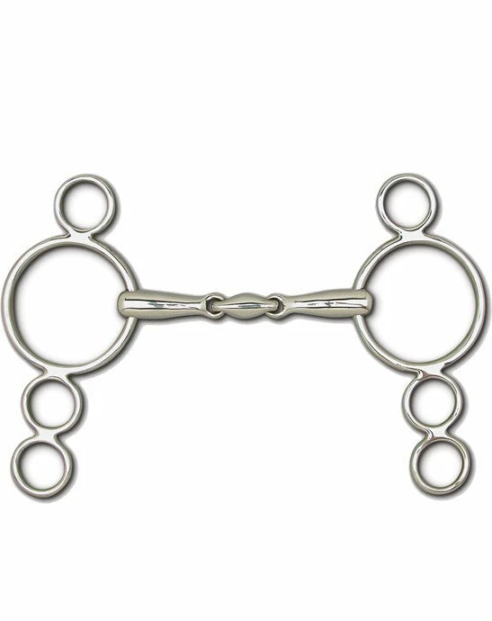 Toklat Originals Toklat Gag 3-Piece Snaffle Bit Horse Bits