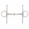 Weatherbeeta Korsteel Stainless Steel Full Cheek Snaffle Bit