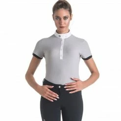 EGO7 EGO 7 Women's Polo Top Short Sleeve Show Shirts