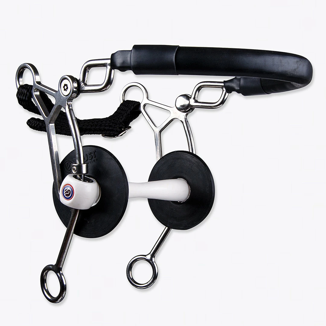 Equine Industries Trust Inno Sense Hackamore Combination Long Flexi Soft Horse Bits