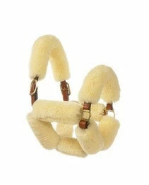 English Riding Supply Ovation Europa Sheepskin 9-Piece Halter Set