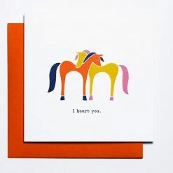 Equestrian Decor Mare Modern Goods Greeting Cards