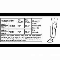Therapeutic Horse Boots & Wraps Ice Horse Tendon Wrap