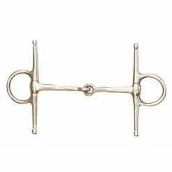 English Riding Supply Centaur Small Cheek Eggbutt Full Cheek Snaffle Bit Horse Bits
